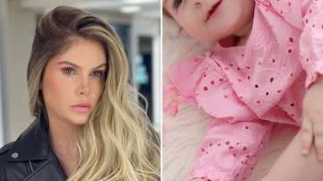 A modelo Bárbara Evans celebra 6 meses da filha, Ayla, e relembra dificuldade; confira imagens - Reprodução/Instagram