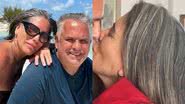 Gloria Pires dá beijão em Orlando Morais - Reprodução/Instagram