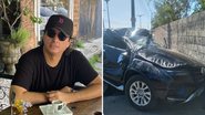 Urgente: cantor sofre acidente grave, capota o carro três vezes e aguarda transferência - Reprodução/ Instagram