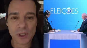 Celso Portiolli fica chocado com baixaria em debate na Globo: "Empresto tortas" - Reprodução/Instagram