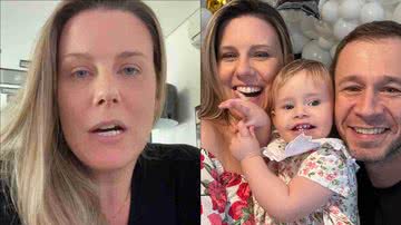 Esposa de Tiago Leifert desabafa após um ano de tratamento da filha: "Sem previsão" - Reprodução/Instagram