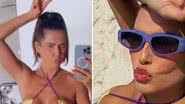 A atriz Deborah Secco exibe corpo perfeito ao posar de biquíni cortininha na praia; veja - Reprodução/Instagram