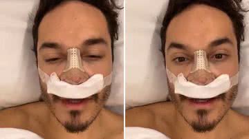 Ex-BBB Eliezer surge irreconhecível após procedimento no nariz: "Feliz demais" - Reprodução/Instagram