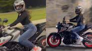 Juliette Freire surgiu pilotando uma moto avaliada em R$ 30 mil - Reprodução/Instagram