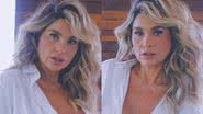 Flávia Alessandra abre camisa até o umbigo sem nada por baixo - Reprodução/Instagram
