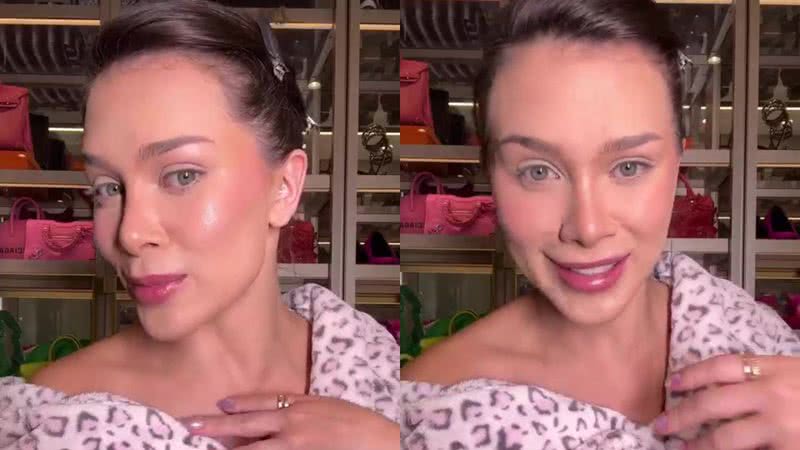 Flávia Pavanelli surpreende ao mostrar cara limpa com manchas e acne: "Realidade" - Reprodução/Instagram