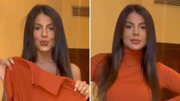 A ex-BBB Hariany Almeida posa com vestido coladinho e abusa de recorte estratégico; confira - Reprodução/Instagram
