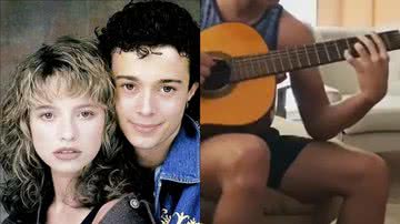 Lembra deles? Aos 17 anos, filho da dupla Luan e Vanessa engata carreira musical - Reprodução/Instagram