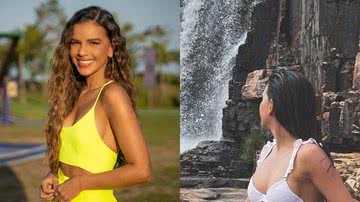 Mariana Rios surge de biquíni na cachoeira - Reprodução/Instagram