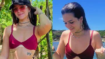 Mel Maia aposta em biquíni cavado e tatuagem na virilha chama atenção - Reprodução/Instagram
