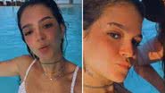 Mel Maia se clica na piscina e ostenta barriga negativa só de biquíni: "Linda" - Reprodução/Instagram