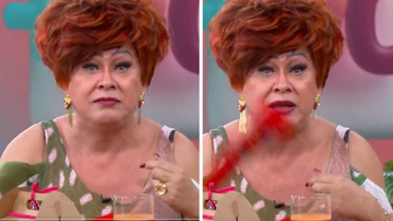 Nany People faz reflexões no 'Mais Você': "Quem gosta de pau velho é orquídea. Eu sou trepadeira!” - Reprodução/TV Globo