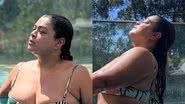 De biquíni, Preta Gil sensualiza na piscina e mostra corpão real: "Gostosa" - Reprodução/Instagram