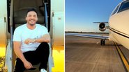 Wesley Safadão exibe jatinho em clique ao lado do irmão: "A caminho do último show" - Reprodução/Instagram