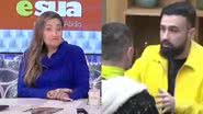 Sonia Abrão não aprovou uma conduta de Bruno Tálamo em A Fazenda 14 - Reprodução/RedeTV!/RecordTV
