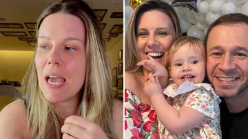 Esposa de Tiago Leifert atualiza estado de saúde da filha: "Doença traiçoeira" - Reprodução/ Instagram