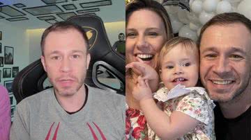 Tiago Leifert desabafa após um ano na luta contra o câncer da filha: "Chances de cura" - Reprodução/Instagram