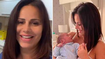 A atriz Viviane Araújo mostra nova rotina como mãe e celebra evolução do filho durante consulta ao pediatra; confira - Reprodução/Instagram