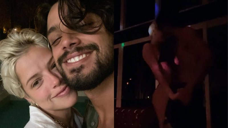 Só de biquíni, Agatha Moreira sensualiza muito ao dançar coladinha com Rodrigo Simas: "Tão sexy" - Reprodução/Instagram
