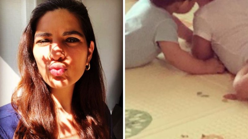 Mãe coruja! Andreia Sadi se emociona ao ver filhos gêmeos interagindo e baba: "Papai e mamãe choraram" - Reprodução/Instagram