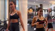 Anitta mostra boa forma durante rotina fitness - Reprodução / Instagram