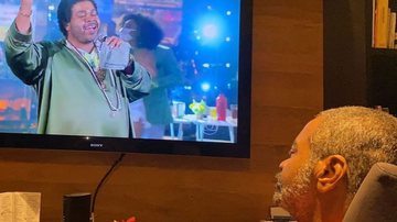 Arlindo Cruz assiste homenagem no Show dos Famosos e comove fãs: "Mandou avisar que é nota 10" - Reprodução/Instagram