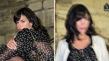 Em Paris, Bruna Marquezine curte noitada com look transparente de quase R$ 40 mil: "Gatinha" - Reprodução/Instagram
