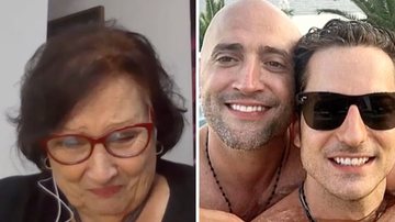 Emocionada, mãe de Paulo Gustavo diz que o genro faz tudo por ela: "Eu preciso falar isso para o Brasil" - Reprodução/TV Globo