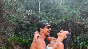 Gabriela Pugliesi curte praia com namorado - Reprodução/Instagram