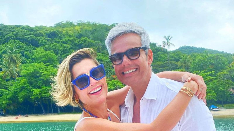 Otaviano Costa e Flávia Alessandra curtem banho de mar ao lado da herdeira, Olivia Costa - Instagram