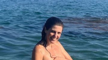 Aos 44 anos, Georgiana Góes exibe barriga imensa em sua primeira gestação: "Vida" - Reprodução/Instagram