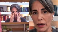 Glória Pires chora ao falar da luta do marido contra a Covid-19 - Reprodução/TV Globo