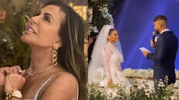 Gretchen aposta em vestido com recortes ousados para o casamento de Viviane Araújo: “Linda e poderosa” - Reprodução/Instagram