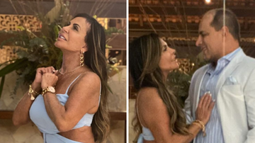 Gretchen causa e elege look ousado para o casamento de Viviane Araújo: "Celebrando o amor" - Reprodução/Instagram