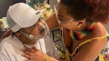 Guerreira, esposa de Arlindo Cruz organiza festa singela no aniversário do sambista: "Com muito amor" - Reprodução/Instagram