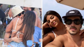 Ex-BBB Hariany Almeida assume namoro com ator, troca beijão na praia e revela o rosto do sortudo - Reprodução/Instagram - AgNews / Fabricio Pioyani
