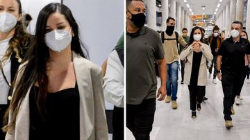 Cercada por seguranças, ex-BBB Juliette Freire desembarca em aeroporto com look casual - AgNews