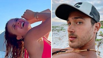 Em barco de luxo, Larissa Manoela posa só de biquíni e novo namorado reage: "Sorrisão sempre" - Reprodução/Instagram