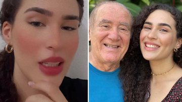 Lívian Aragão fala sobre ciúmes do pai Renato Aragão em suas relações amorosas: “Fica zoando” - Reprodução/Instagram