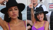 Eliminada de 'A Fazenda', Liziane Gutierrez causa em praia, elege biquíni fio-dental e posa com policiais militares - AgNews