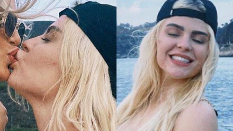 Luísa Sonza beija prima Nadine Gerloff - Reprodução/Instagram