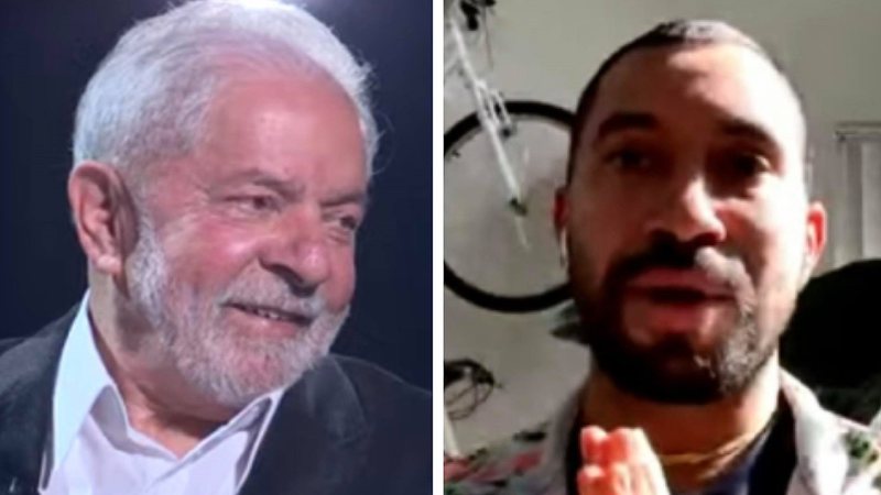 Lula enaltece o ex-BBB Gil do Vigor e alfineta Jair Bolsonaro: “Esse governo é que está lascando o país" - Reprodução/Youtube/Triangulando