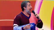 Na estreia do 'Caldeirão', Marcos Mion solta indireta sobre cenário da Record TV: "Aqui o telão funciona" - Reprodução/TV Globo