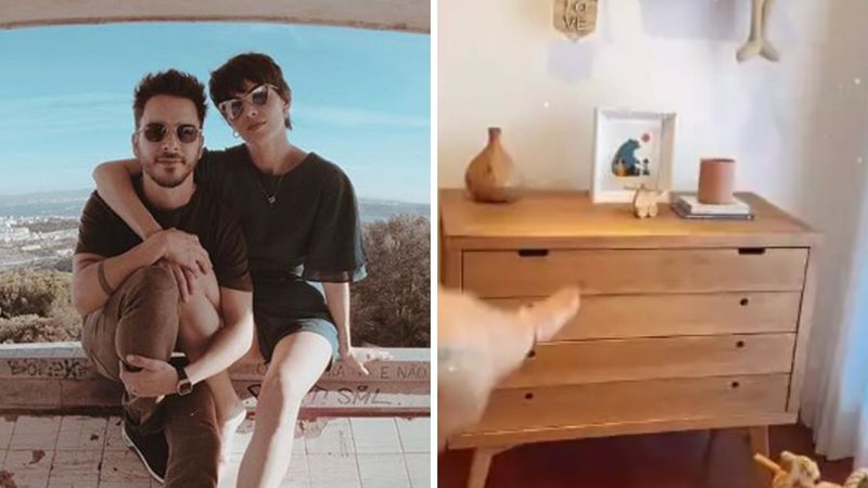 Junior Lima e a esposa reformam quarto do filho que vai dividir o espaço com a irmã: "Decidimos" - Reprodução/Instagram