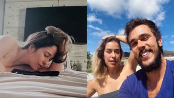 Paloma Duarte surge em clique completamente nua e marido, Bruno Ferrari, se derrete - Instagram/Lally Zwetzch