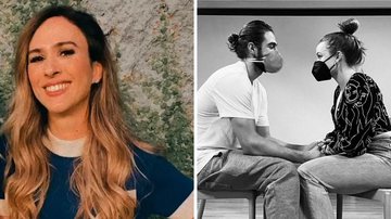 Sem ciúmes, Tatá Werneck elogia a dedicação de Rafa Vitti e Larissa Manoela na preparação para novela: "Casalzão" - Reprodução/Instagram