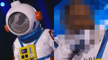 Astronauta tirou a fantasia no reality da Globo - Reprodução/TV Globo