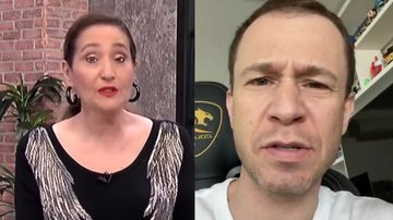 Sônia Abrão lamenta confusão entre Tiago Leifert e jornalista - Reprodução / RedeTV!