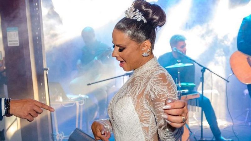 Viviane Araújo abre o álbum de fotos do casamento com Guilherme Militão e celebra: "A festa bombou" - Reprodução/Instagram