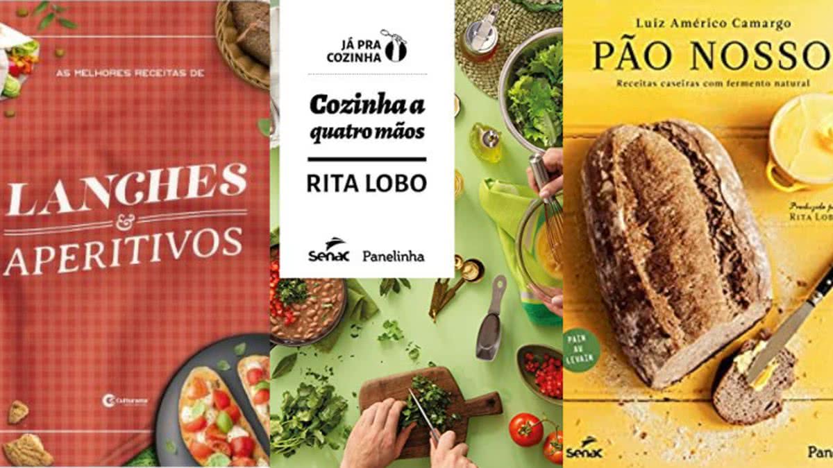 Livros de culinária: 7 títulos para garantir e aprender receitas